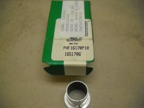 INA PAF16170P10 1651706 SLIDING BUSHING NIB