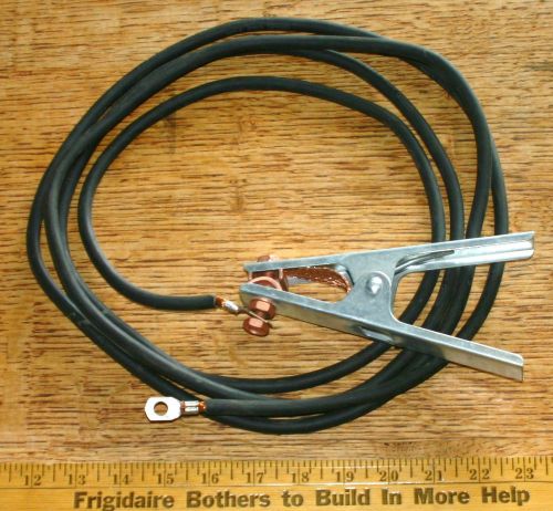 LINCOLN WELD PAK Grounding Cable Clamp 10 Foot Weld Pak 140 HD and others, NEW