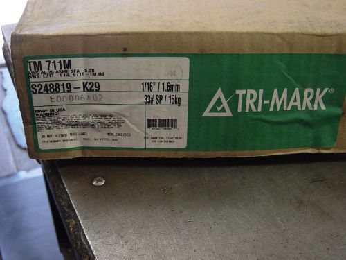 TRIMAK TM711M  by Hobart S248819-K29 (wire 1/16 in./1.6mm) 33#-15kg roll