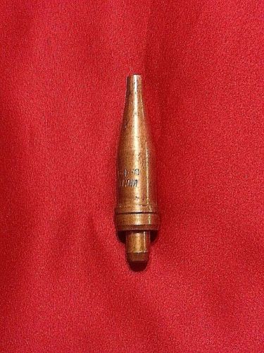 Victor acetylene cutting torch tip 0-1-101 fits victor antique for sale