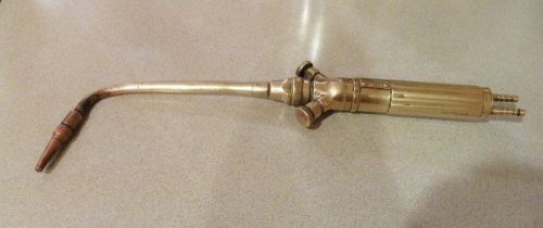 Antique oxweld oxy acetylene welding torch (body and tip) very old! vintage for sale