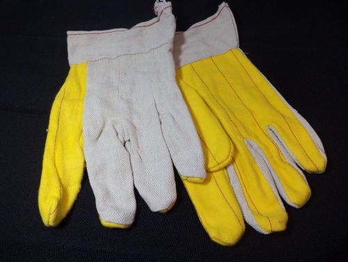 1 PAIR HOT MILL BAKE HEAT RESISTANT WORK SAFETY GLOVES 2&#034; CUFF SIZES FITS MOST