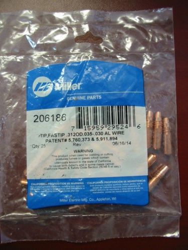 Miller Genuine Fastip .312od .030-.035&#034; AL wire - 25/pk - 206186