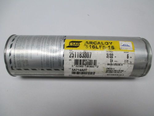 New esab 251183307 arcaloy 316lf5-16 3/32in 2.4mm 6lb welding electrode d274480 for sale