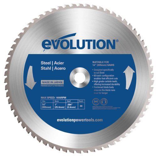 Evolution power tools 12bladest steel cutting saw blade  12-inch x 60-tooth for sale