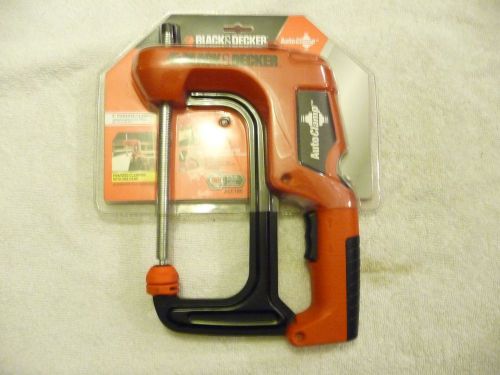 BLACK &amp; DECKER AUTO CLAMP 6&#034; OPENING POWERED CLAMP ACC100 WOOD WORKING