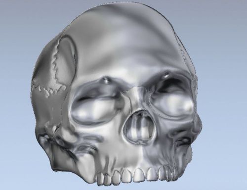 Skull ring full 3d models stl file for cnc router or 3d printer for sale