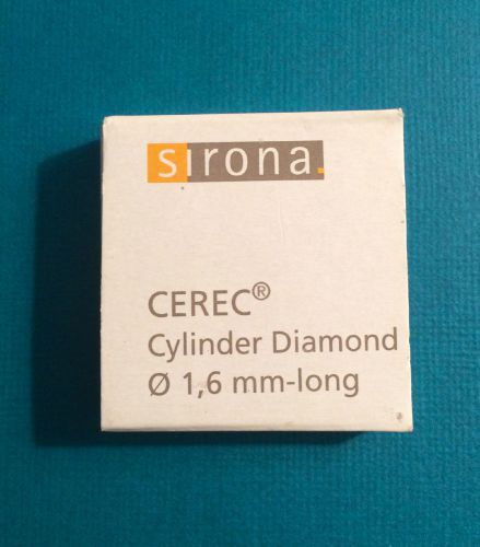 CEREC/INLAB CYLINDER DIAMOND 1,6MM-LONG