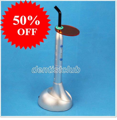 CLUB Cordless Dental Medical Curing Light Lamp LED L-460 Silver Color