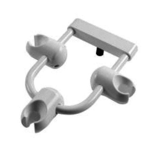 Dci gray horseshoe bar mount 3 holder arm for dental assistant&#039;s instrumentation for sale