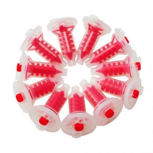 Dental Dynamic Machine Penta Mixing Tips Impression 50 Pcs Red