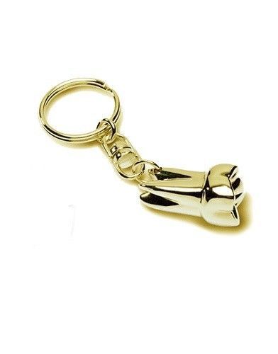 Key chain molar - gold 2 pcs for sale
