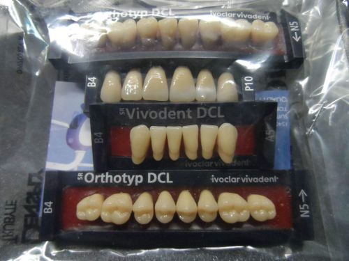 Ivoclar SR Vivadent Orthotyp DCL Denture Teeth Blue line ((Below Wholesale))