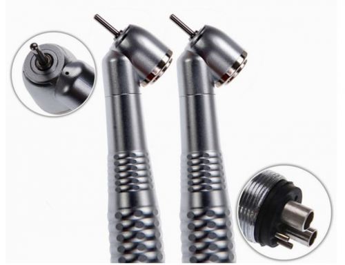 2pcs 45 degree dental surgical high speed handpiece push button 4 hole for nsk for sale