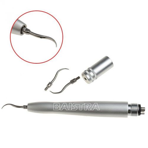 1 X New Dental Air Scaler Handpiece 4 Hole M4 NSK Style with 3 Compatible Tips