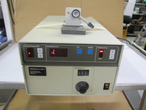 PERKIN ELMER LC-95 UV/Vis SPECTROPHOTOMETER DETECTOR