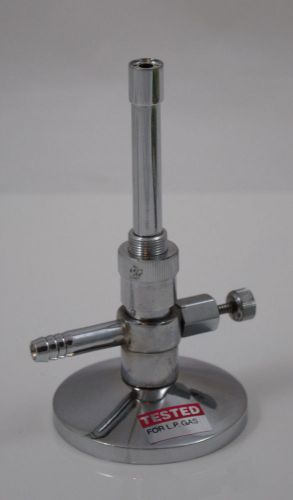 Bunsen Burner w/ stabilizer cap:LP or Bottled Gas