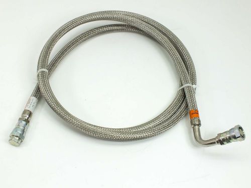 Cti 8043074  3/4&#034; cryopump vacuum helium compressor line 10 foot elbow for sale