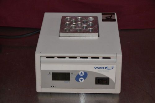 VWR Digital Heatblock 13259-050 Block Heater With 13mm Block