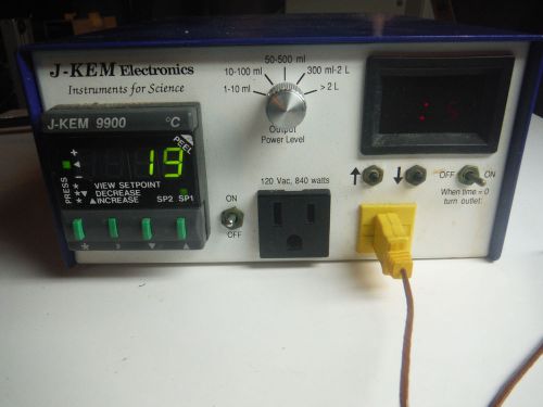 J-kem scientific 210 timer digital temperature controller with auxilary outputs for sale