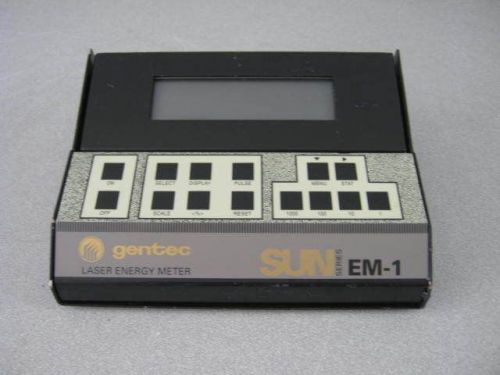 Gentec Laser Energy Meter Sun Series EM-1