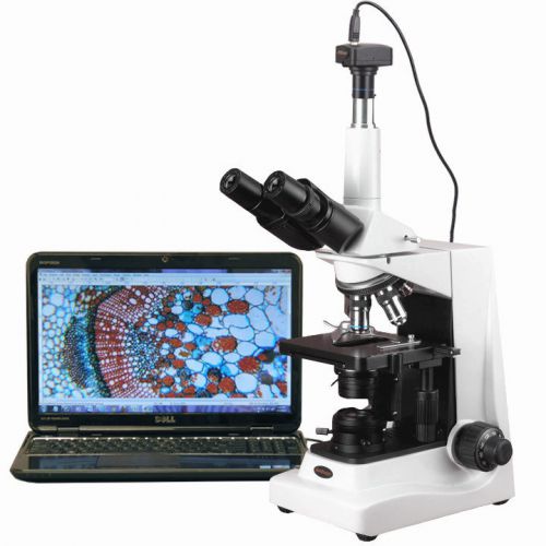 40x-1600x advanced professional kohler compound microscope + 3mp digital camera for sale