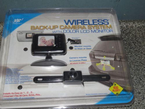 ++ VR3 WIRELESS BACK-UP CAMERA SYSTEM- NEW IN BOX