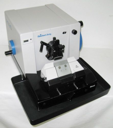 Reichert-Jung 2030 BioCut Microtome. W/ Cassette Holder, Disposable Blade Holder