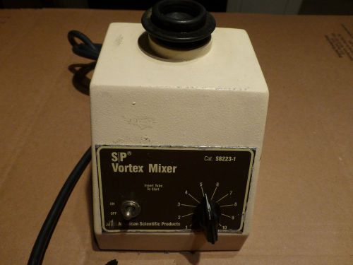 S/p genie vortex touch  test tube mixer  s8223-1  guaranteed for sale