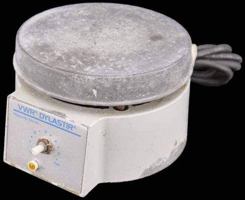 VWR Scientific Dylastir Lab 6.25” Diameter Plate Magnetic Stirrer Mixer AS-IS