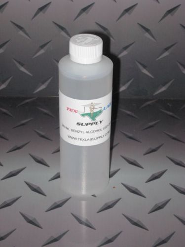 TEX LAB SUPPLY 250 mL Benzyl Alcohol USP Grade - Sterile FREE SHIPPING!