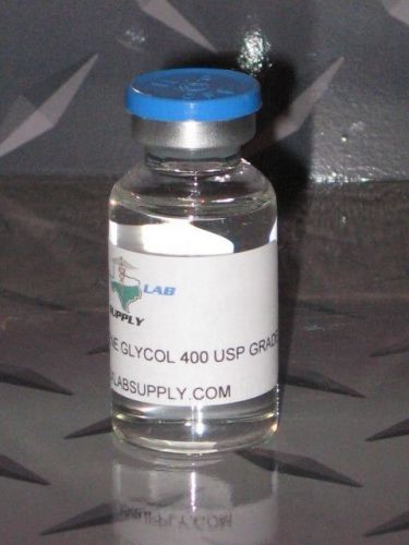 Tex Lab Supply 20 mL POLYETHYLENE GLYCOL - 400 USP GRADE - Sterile