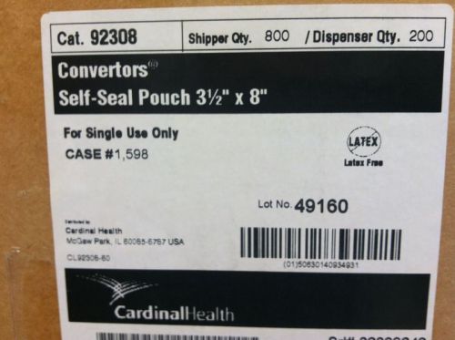 Converters Self-Seal Pouch 3.5&#034; x 8&#034;, pack of 200.