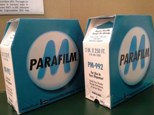 Parafilm-M Laboratory Film (PM-992; 1 Roll; 2 in x 250 ft; FREE SHIPPING)