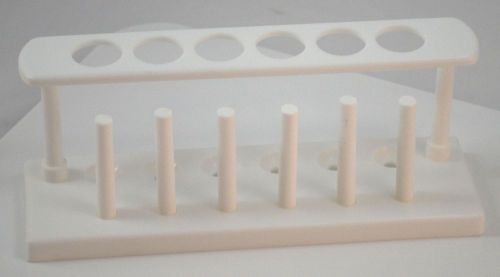 6 place plastic test tube rack for sale