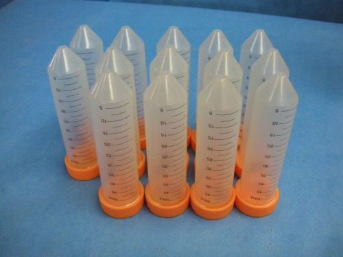 Lab plastic 50ml centrifuge tube lot of 14 for sale