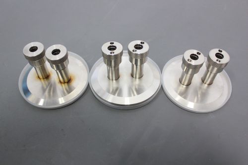 3 NEW KF50 TO COMPRESSION FITTING VACUUM FLANGE ADAPTER  (S20-2-13E)