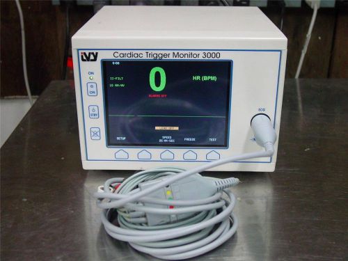 IVY 3000 Cardiac Trigger ECG EKG Monitor