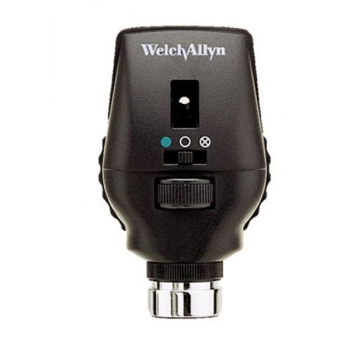 Welch allyn coaxial ophthalmoscope head (11730) w/ 68 focusing lenses &amp; 18 apert for sale