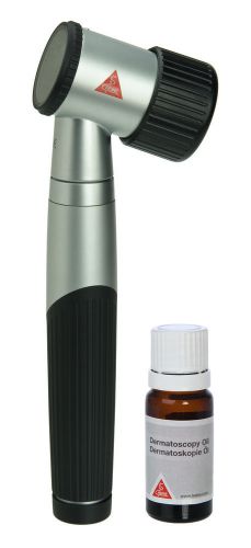Heine mini 3000 dermatoscope with contact plate,handle &amp; 10ml dermatoscopy oil for sale