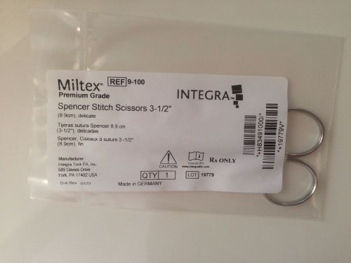 Spencer stitch Scissors Miltex 9-100 3 1/2