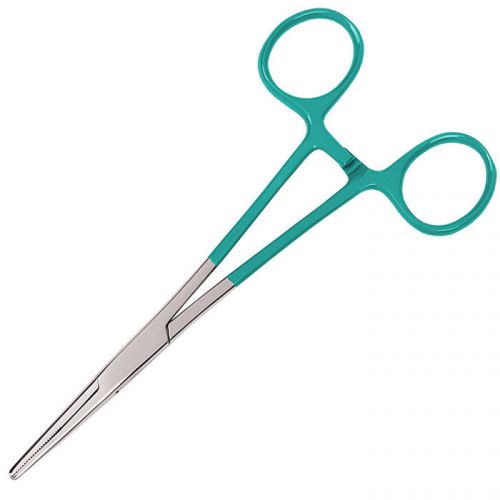 Colormate kelly forceps 5.5&#034;  presented in teal for sale