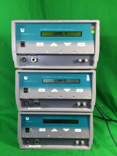 Lot Of 3 UltraCision G110 Harmonic Scalpel Generators