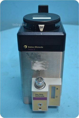 Datex - ohmeda isotec 5 isoflurane anesthesia vaporizer @ for sale