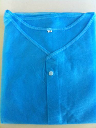 disposable dentist and dental assistance shirt shotr sleeves and pocket aizw m