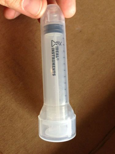 12 ml cc luer lock syringe without needle ideal instruments vet use only x5b10 for sale