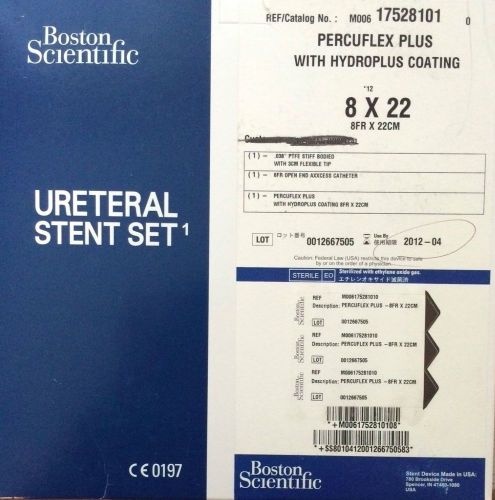 Boston scientific percuflex plus  ureteral device set 8fr x 22cm ref: 17528101 for sale