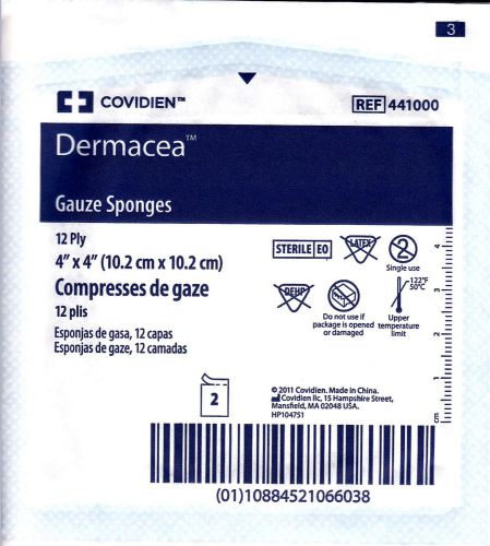 Dermacea gauze sponges 4x4 box of 50