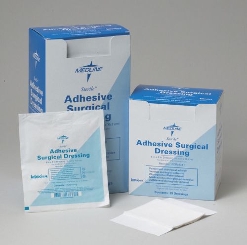 Medline surgical dressing with adhesive border for sale