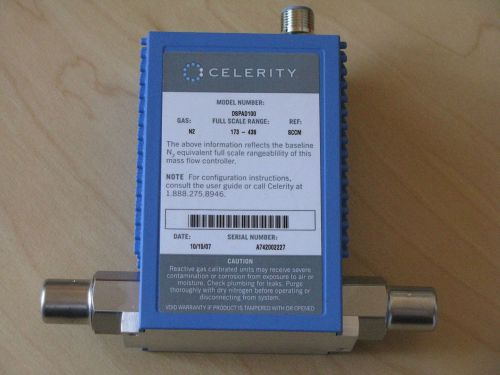 Celerity DSPAD100 MFC Mass Flow Controller 173 - 438 SCCM N2